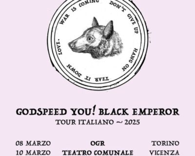 Godspeed You! Black Emperor in Italia a marzo